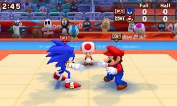 Mario wa Sonic London Olympic (Kor) screen shot game playing
